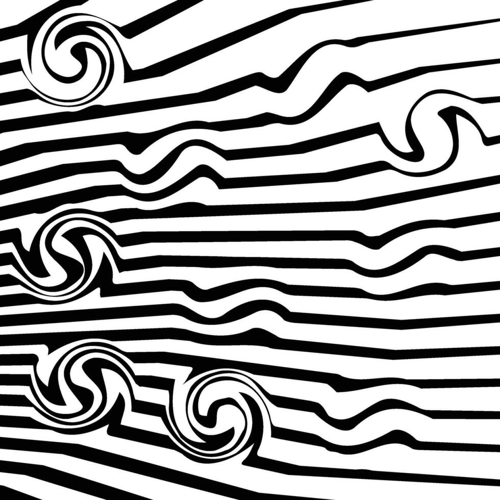 3D abstract monochrome background with line pattern, vector design, technology theme, dimensional line flow in perspective, big data, nanotechnology.
