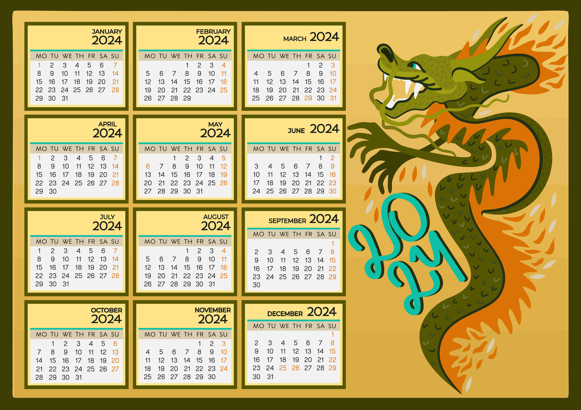 2024 Calendar Chinese New Year Disney World Crowd Calendar 2024