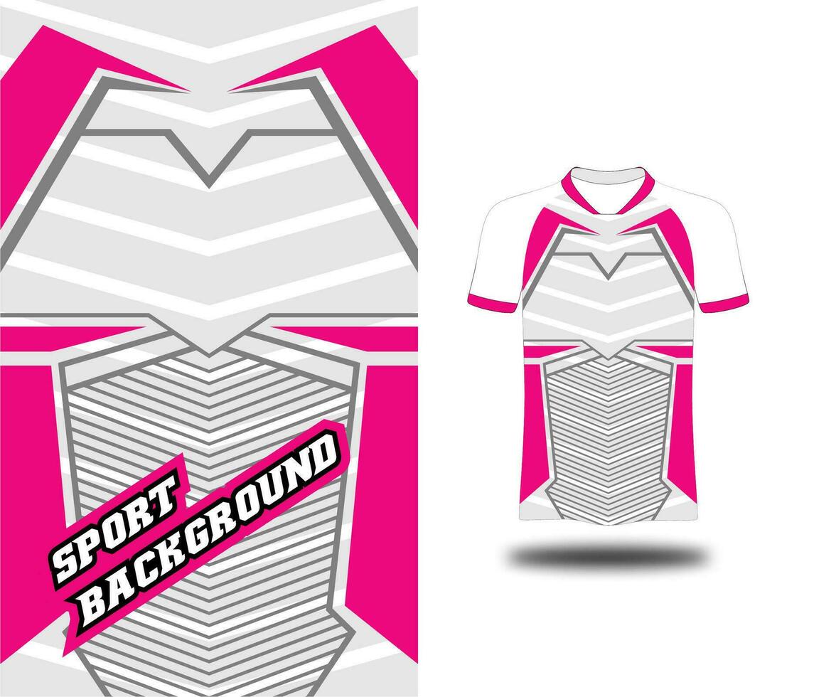 kit mock up esport jersey vector