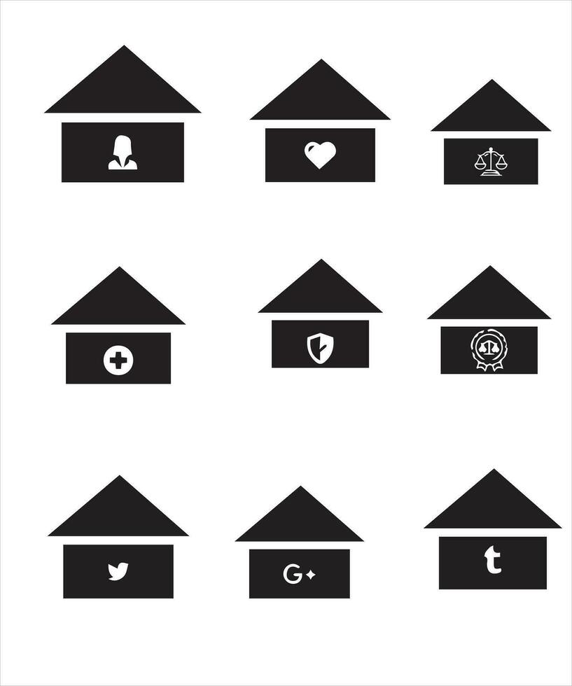 Set of thin line icons of homes and real estate. Outline symbol collection. Editable vector stroke. 256x256 Pixel Perfect scalable to 128px, 64px...