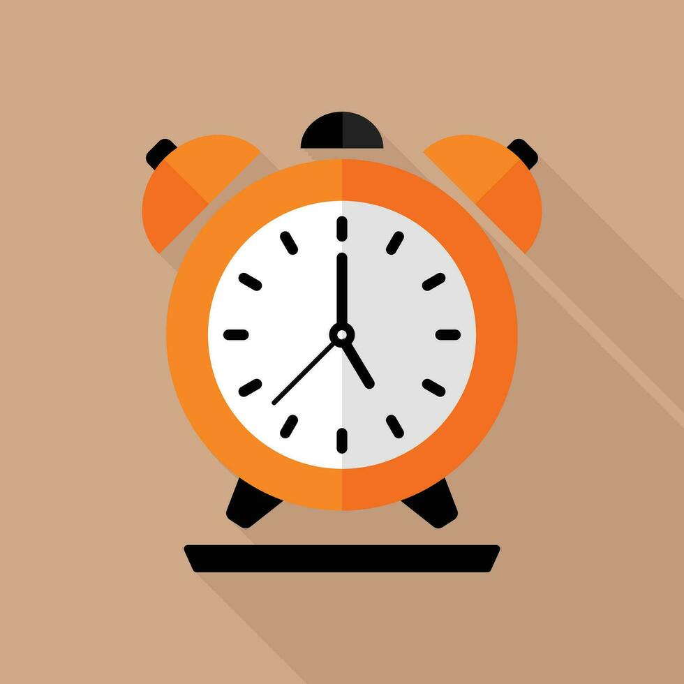 3D Realistic Clock Vector Flat, Alarm Clock Face Vector Isolated, Classic And Modern Glossy Clock For UI UX Design, Presentation, Website And Apps, Office Hour, Deadline Illustration, Schedule Icon