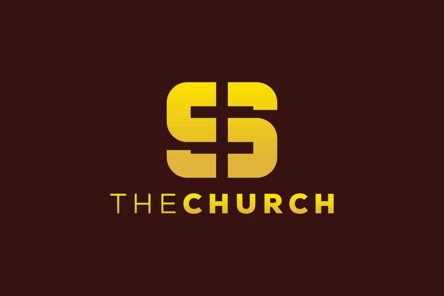 de moda y profesional letra s Iglesia firmar cristiano y pacífico vector logo diseño modelo