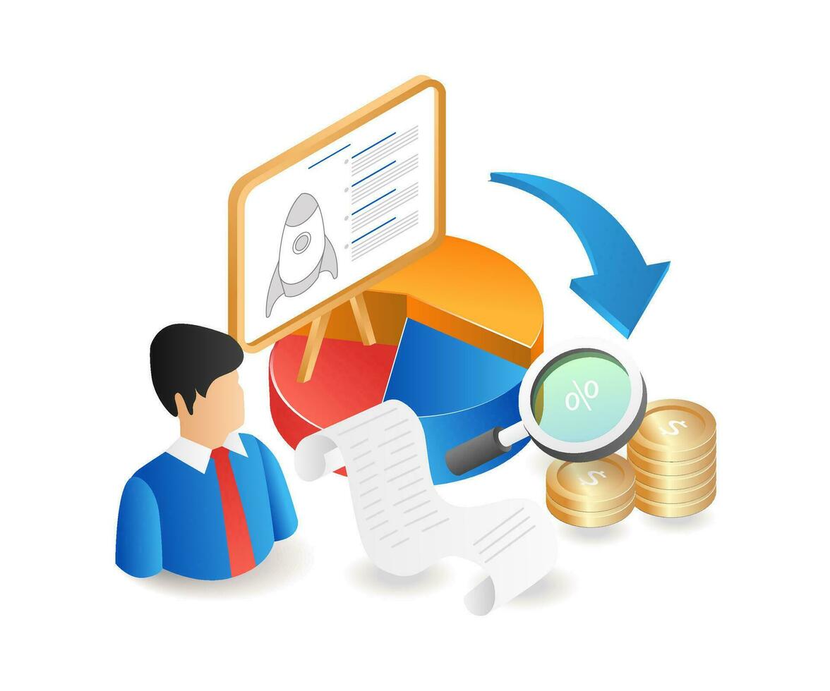 The result of launching a new product vector