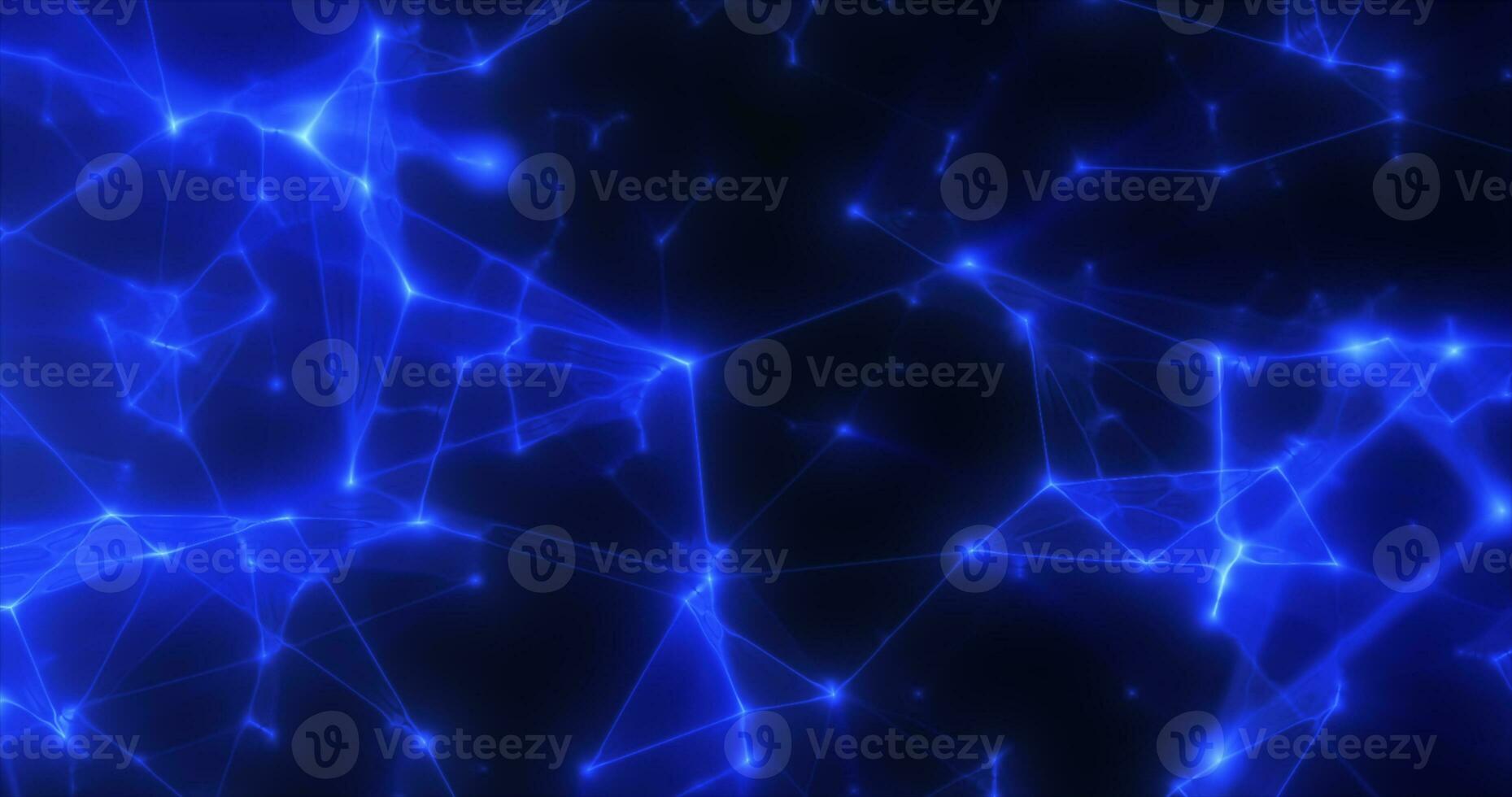 Abstract blue plexus lines triangles energy magical background photo