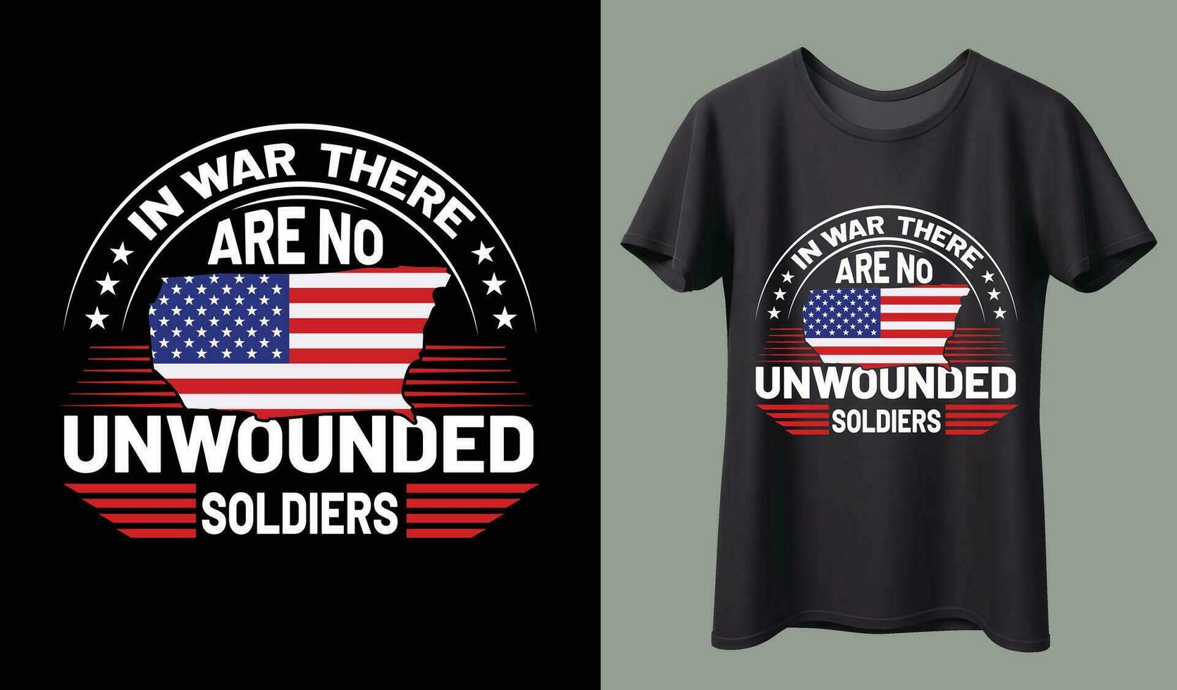 vector veterano de el unido estados Ejército vector camiseta diseño
