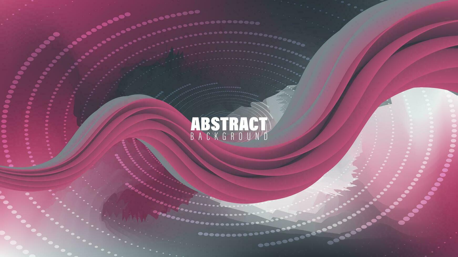 Abstract Background With Colorful Waves and Line vector