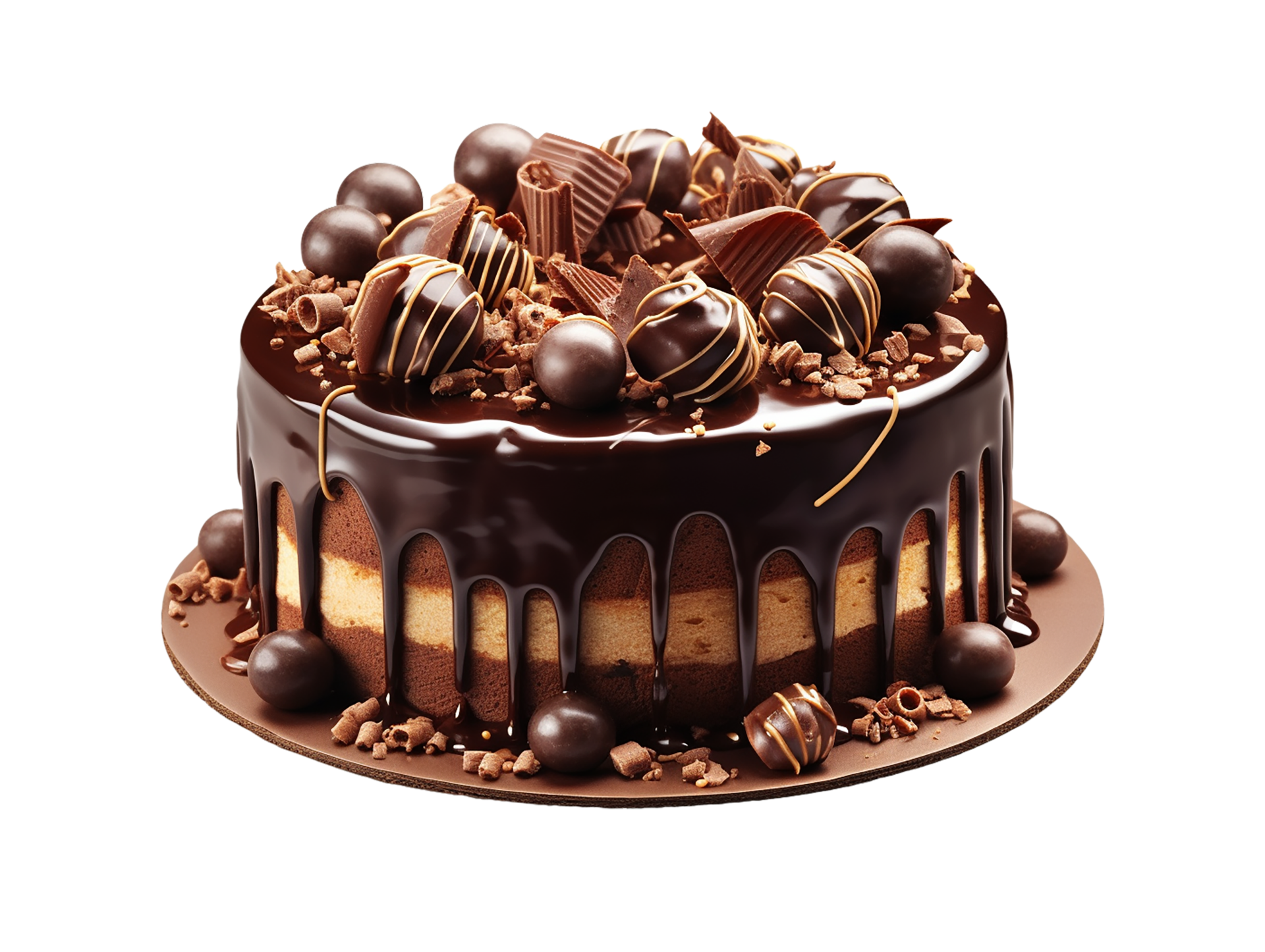 Chocolate Cake Png Happy Birthday Chocolate Cake AI Generative chocolate-cake-png-happy-birthday-chocolate-cake-ai-generative