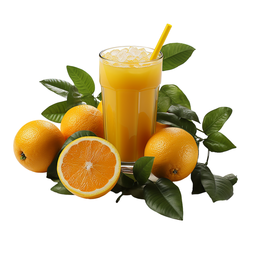 Orange Juice, Orange Juice Png, Orange Juice Transparent Background AI