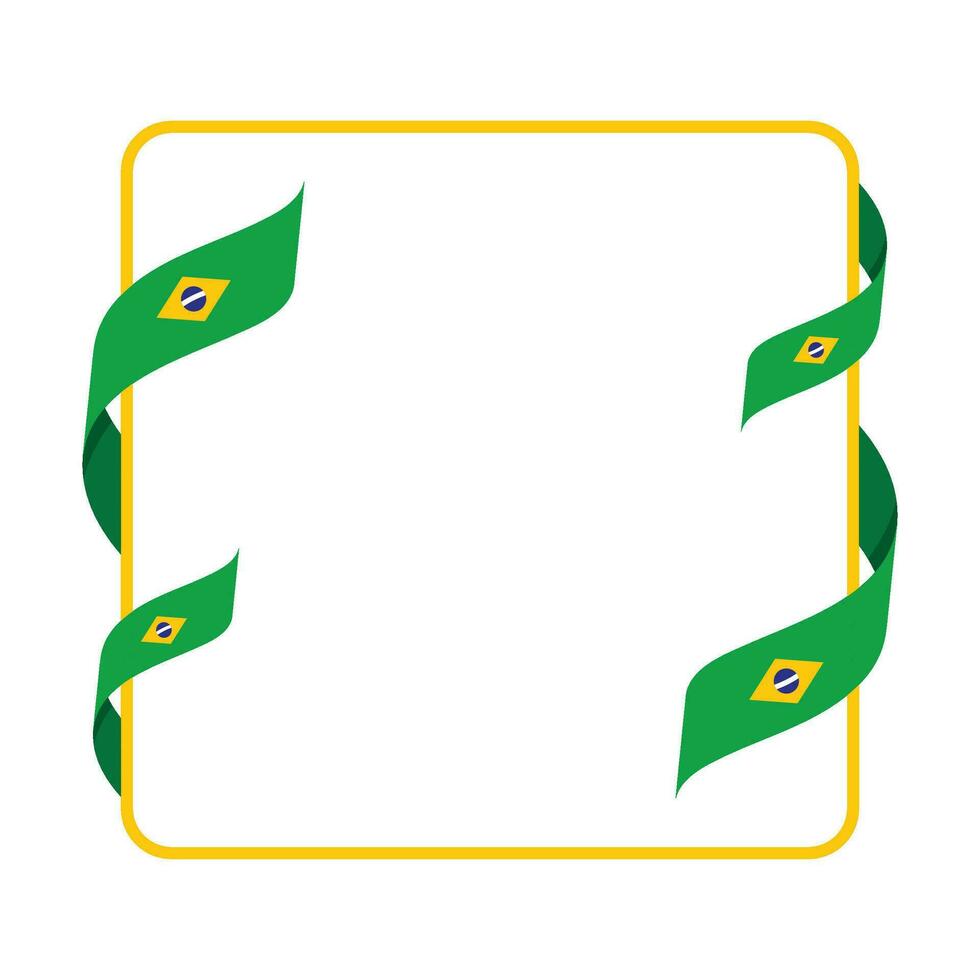 Brazil Element Independence Day Illustration Design Vector