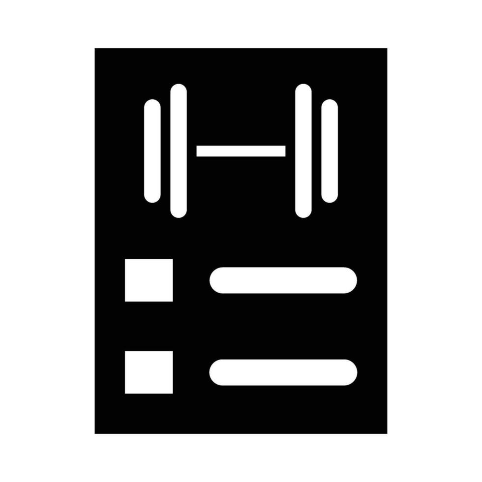 Task List Vector Glyph Icon For Personal And Commercial Use.