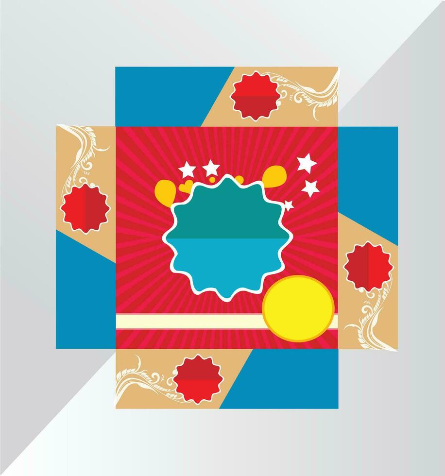Colorfull illustration background vector