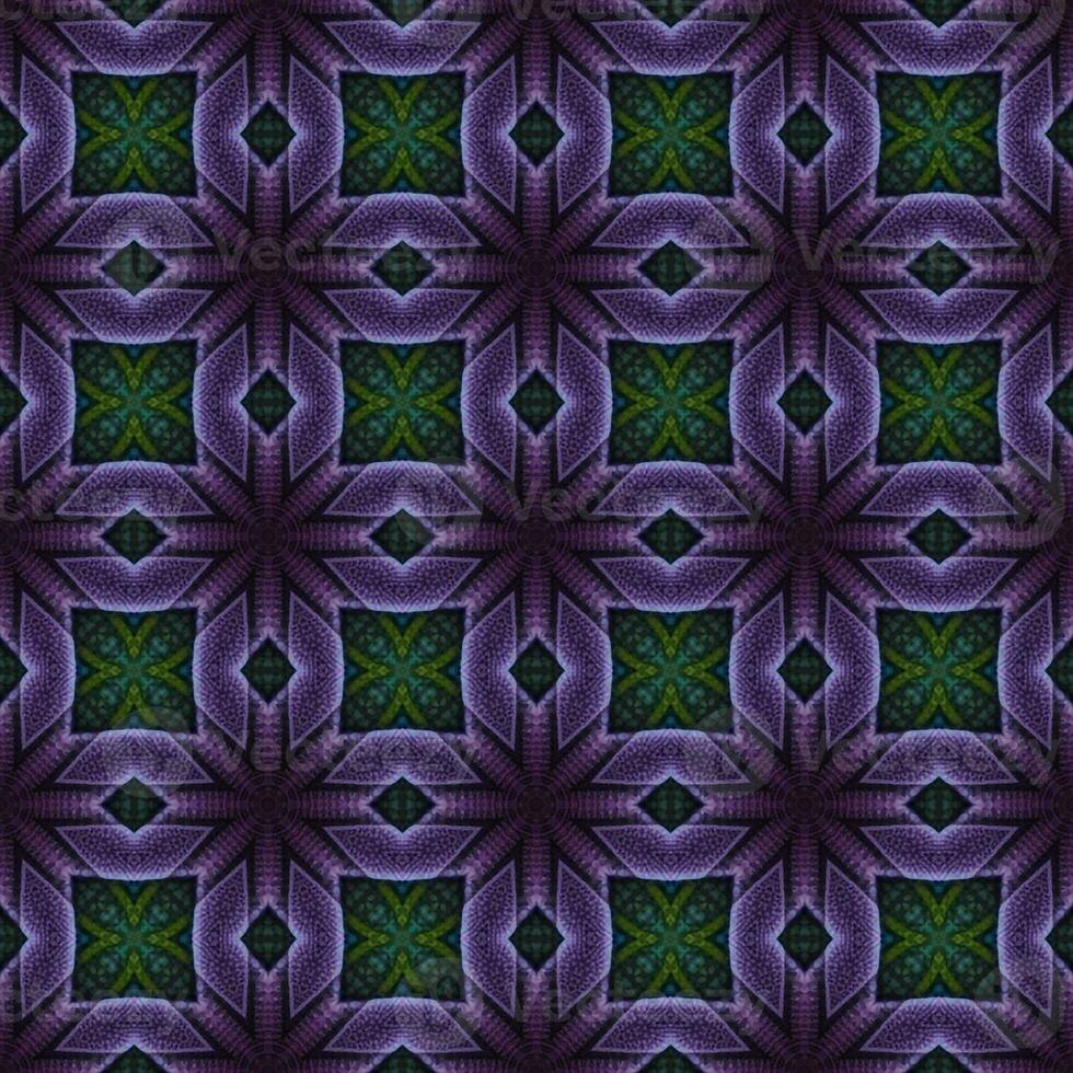 digital art coloring geometric flower pattern and background photo
