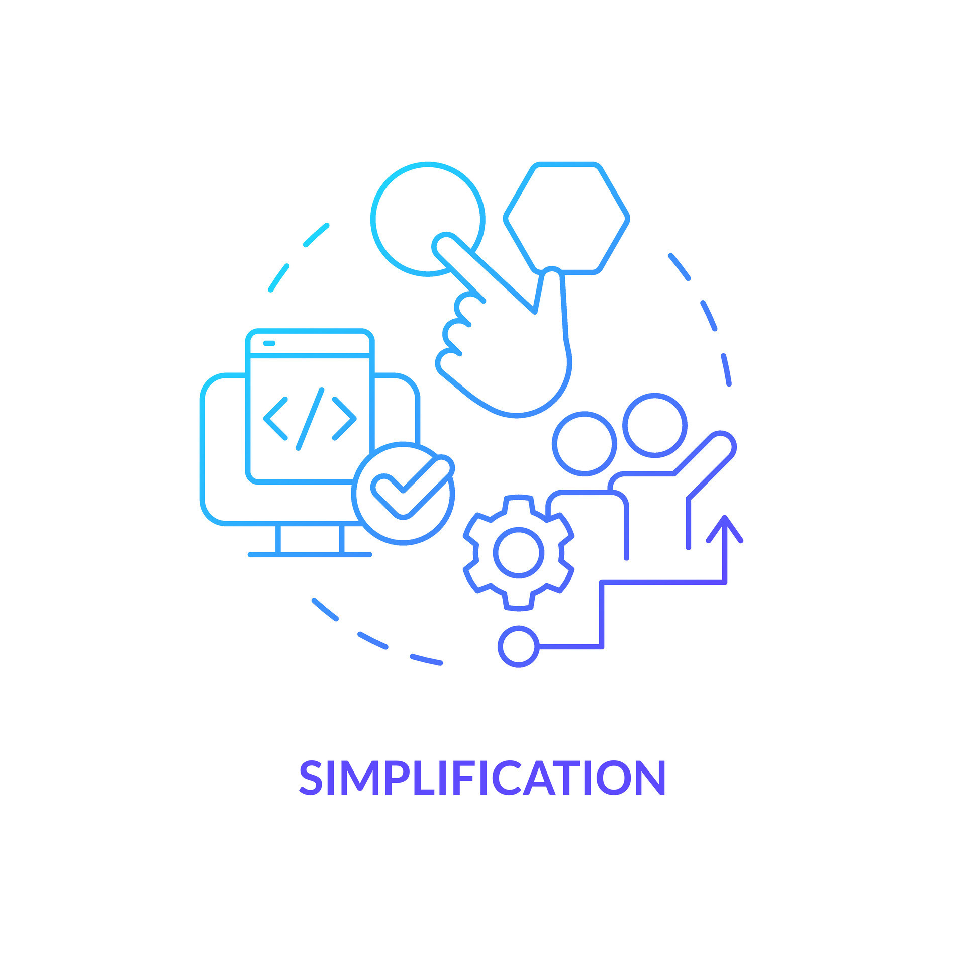 Simplification Icon 