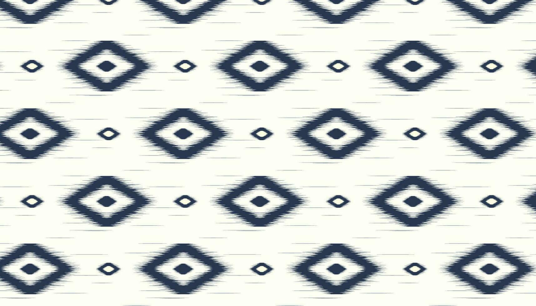 Ethnic ikat handicraft pattern abstract vector. vector