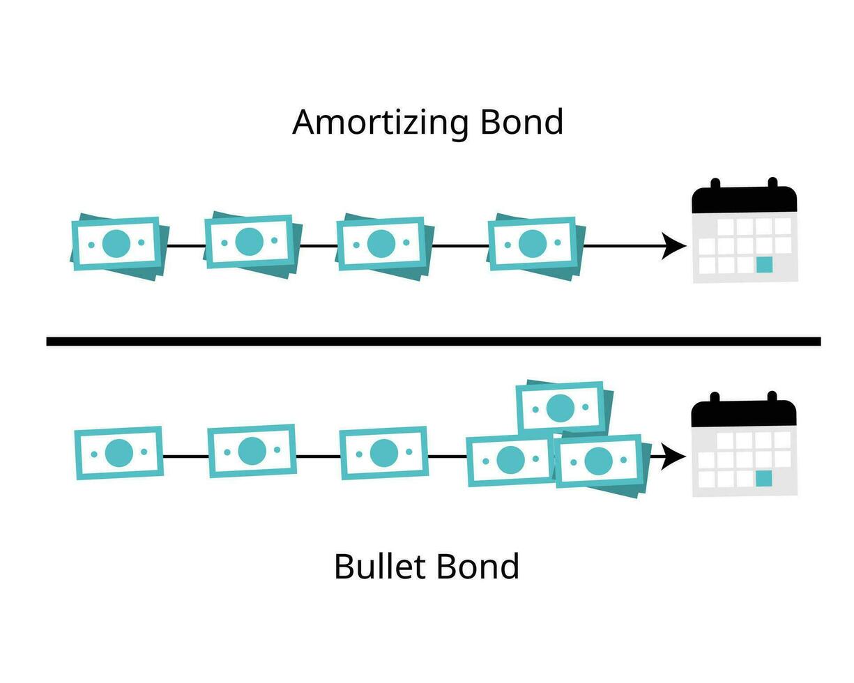 bala enlace es un deuda inversión cuyo todo principal valor es pagado en todo sobre madurez bastante que amortizado a través de sus esperanza de vida vector