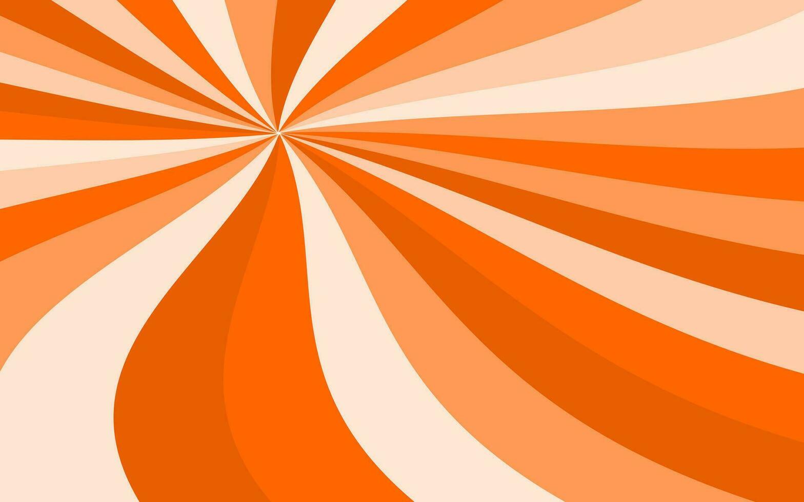 Abstract orange color sun rays background. Summer, Halloween, fall, harvest, pumpkin, thanksgiving concepts. vector
