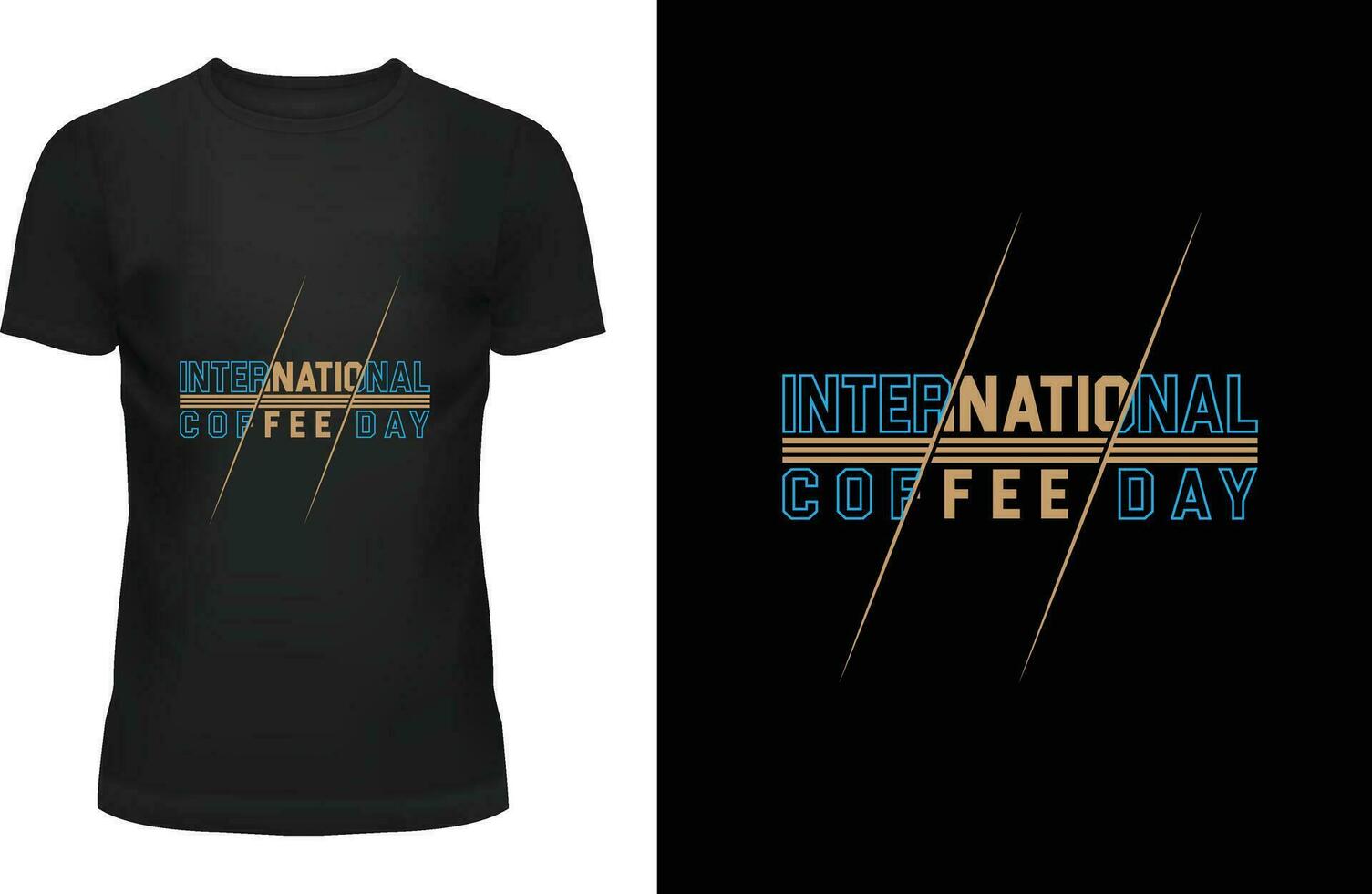 international coffee day vector
