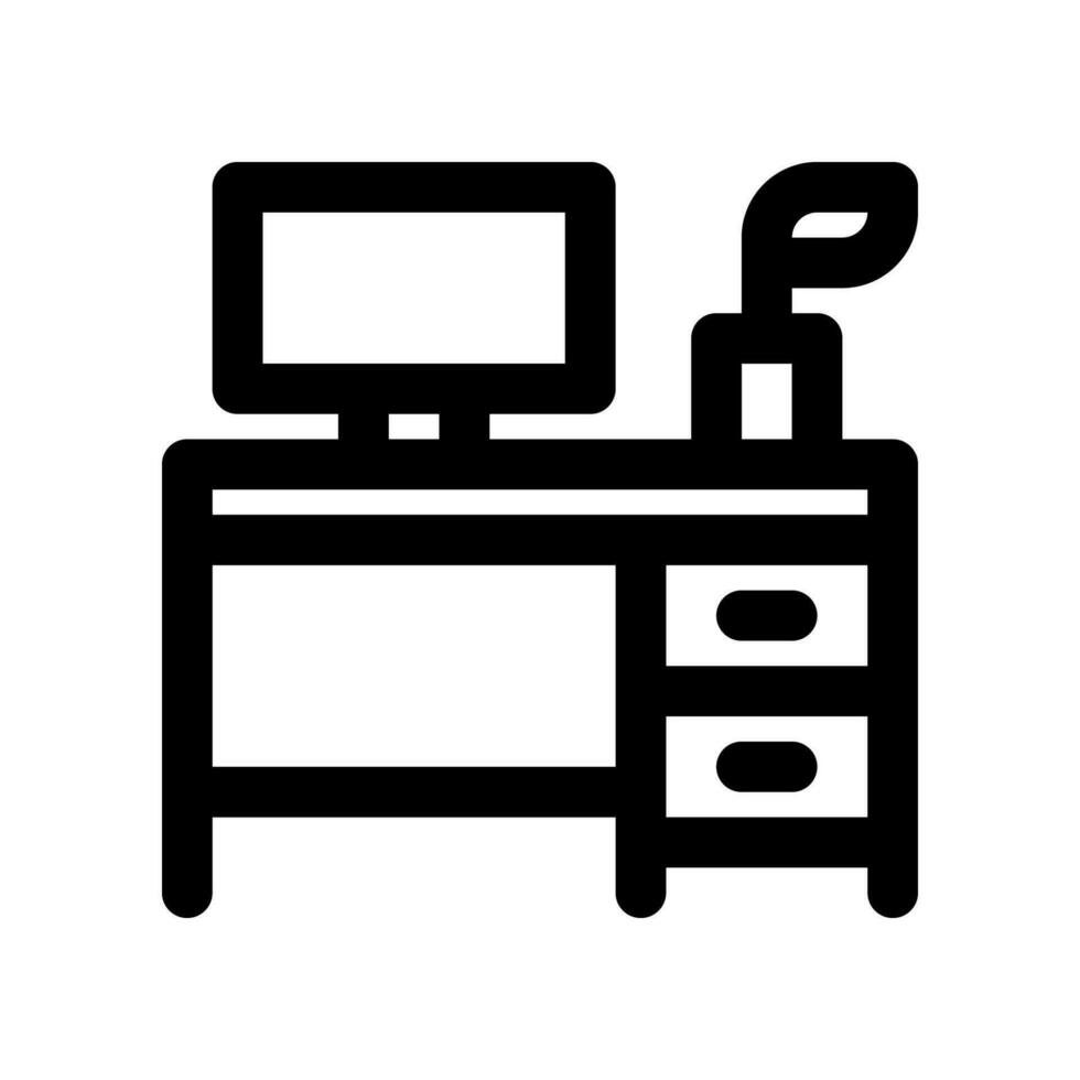 workspace line icon. vector icon for your website, mobile, presentation, and logo design.