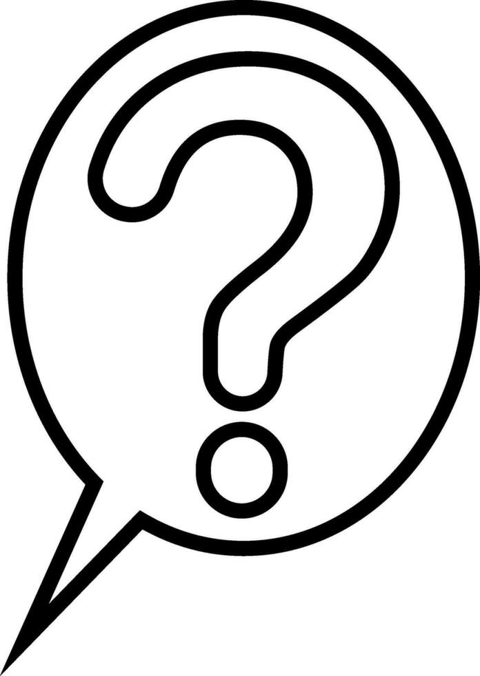 Question marks bubble icon symbol sign ask faq vector