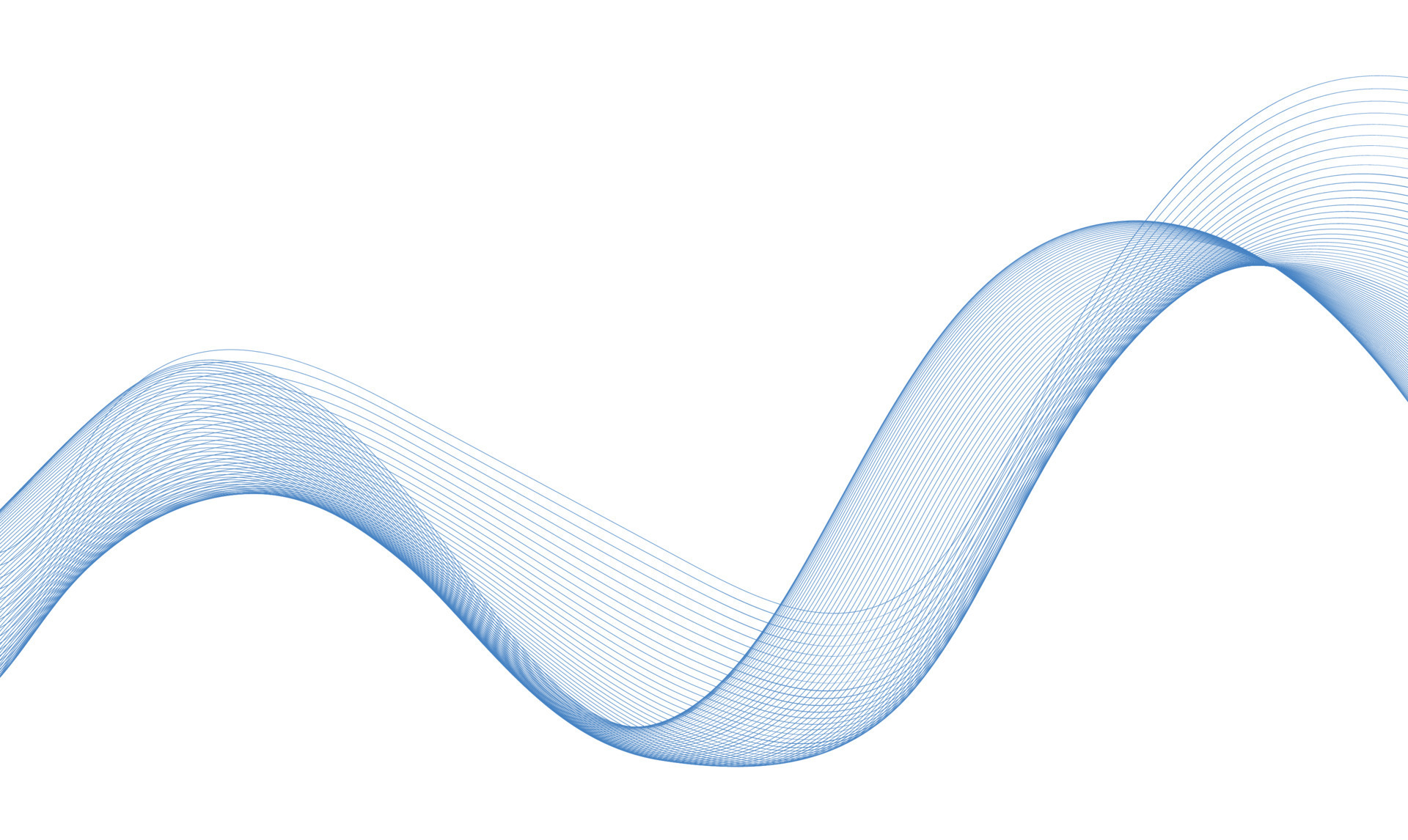abstract blue wave background. Blue minimal round lines abstract
