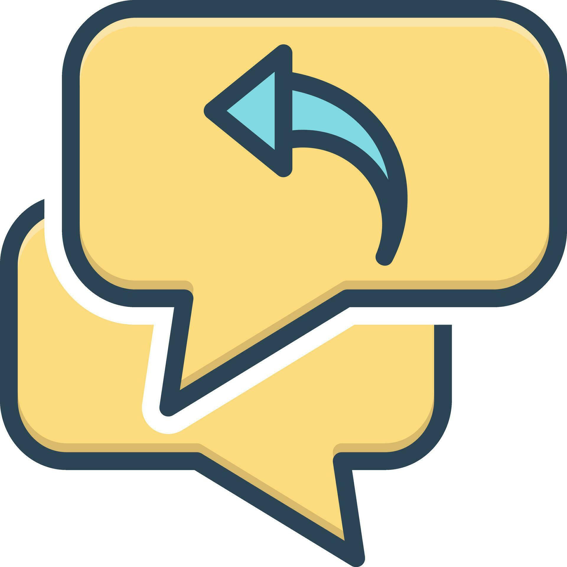 color icon for respond 27575717 Vector Art at Vecteezy