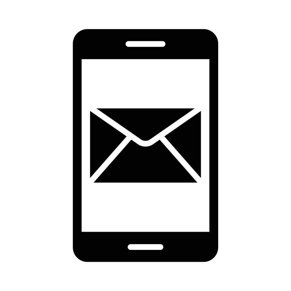 Email Vector Glyph Icon For Personal And Commercial Use.