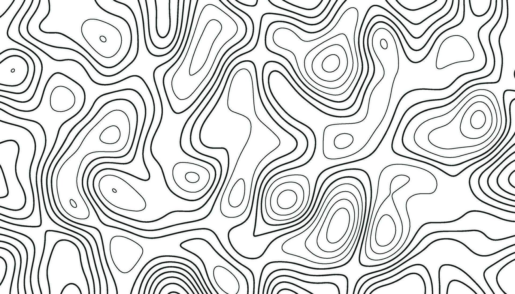 Topographic map patterns, topography line map. Retro outline topographic map. Geographic vintage grid. a black and white drawing of a pattern vector