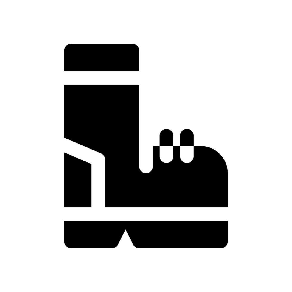 boot icon. vector icon for your website, mobile, presentation, and logo design.