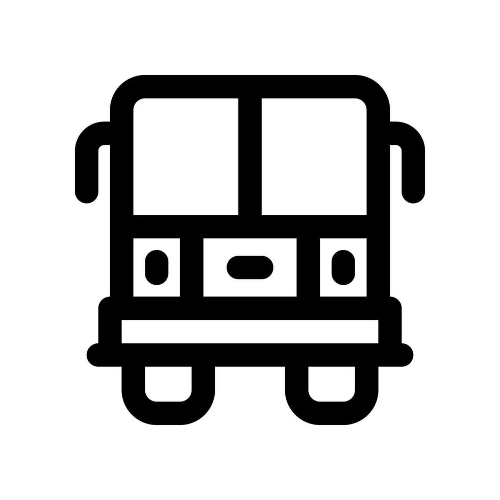 autobús icono. vector icono para tu sitio web, móvil, presentación, y logo diseño.