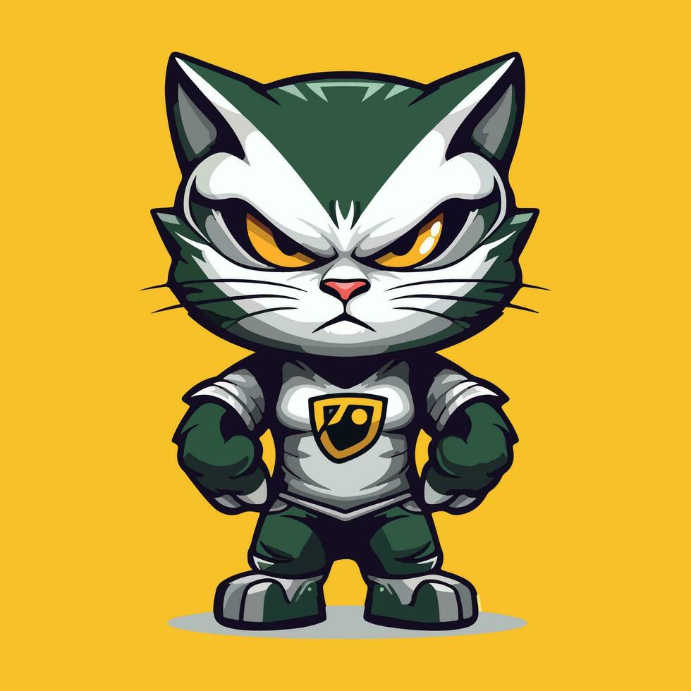 Cute Cat character cartoon vector illustration