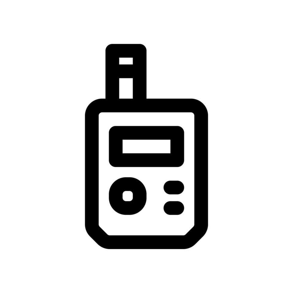 glucose meter line icon. vector icon for your website, mobile, presentation, and logo design.