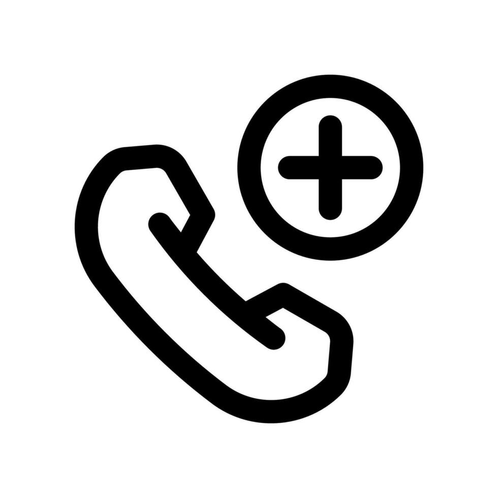 emergency call line icon. vector icon for your website, mobile, presentation, and logo design.