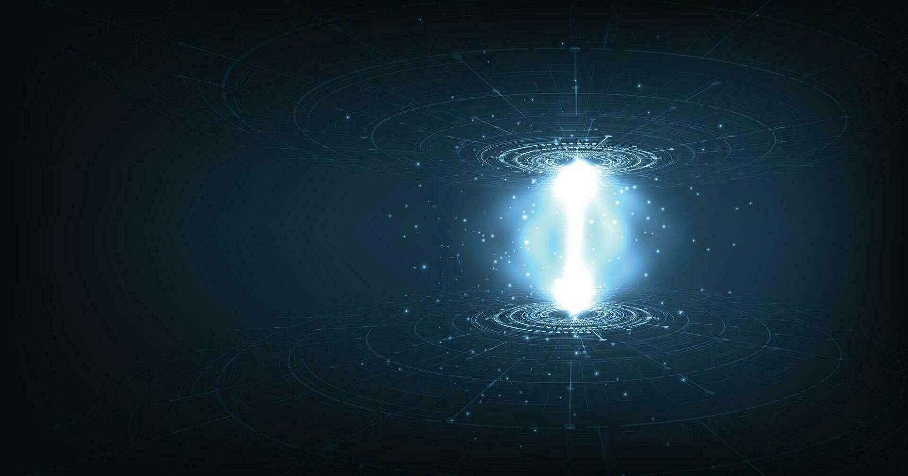 Technology hi-tech connection background concept. vector