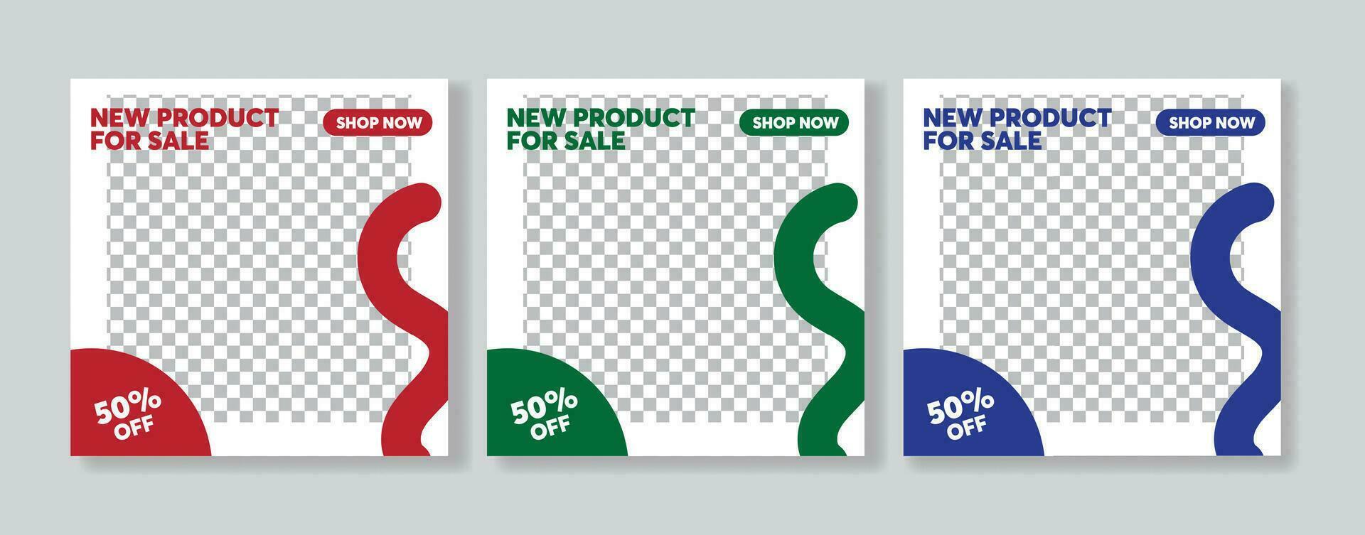 Editable minimal square banner template. Suitable for social media post and web internet ads. Vector illustration with photo college
