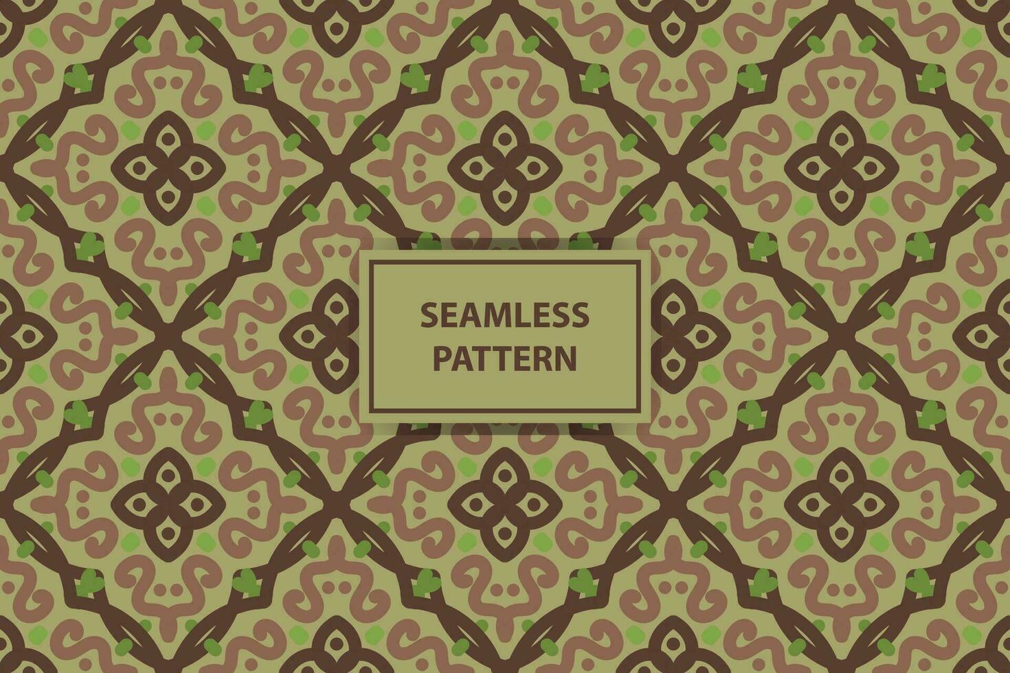 vector seamless pattern. Ornament, Traditional, Ethnic, Arabic, Turkish, Indian motifs. Great for fabric and textile, wallpaper, packaging design or any desired idea.