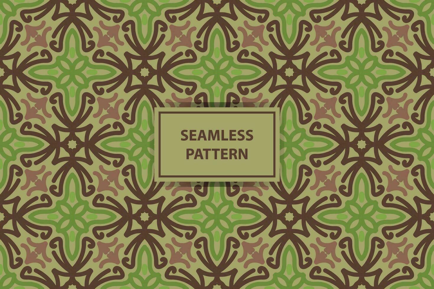 vector seamless pattern. Ornament, Traditional, Ethnic, Arabic, Turkish, Indian motifs. Great for fabric and textile, wallpaper, packaging design or any desired idea.