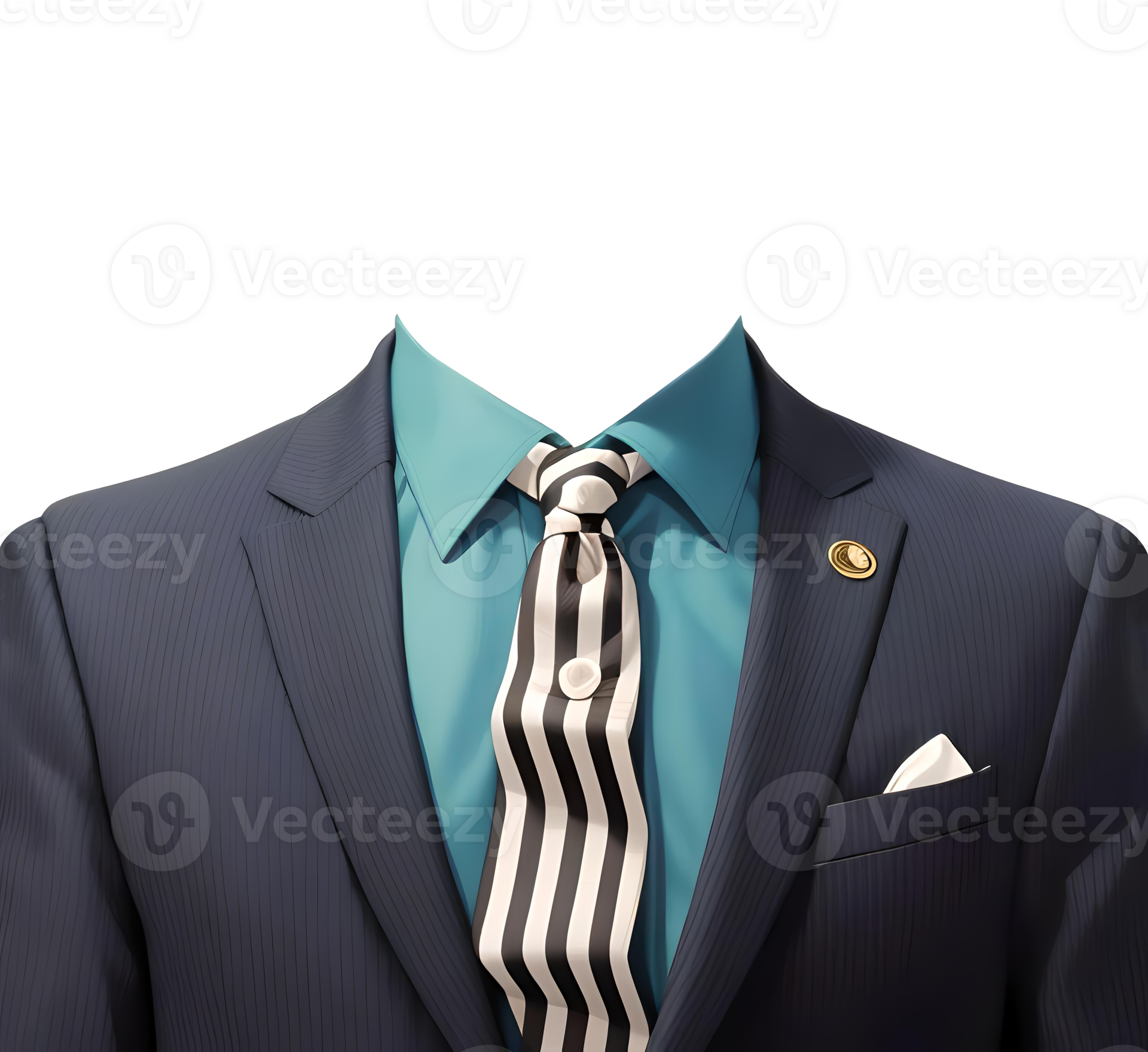 Black suit coat material plan organization business concept design by