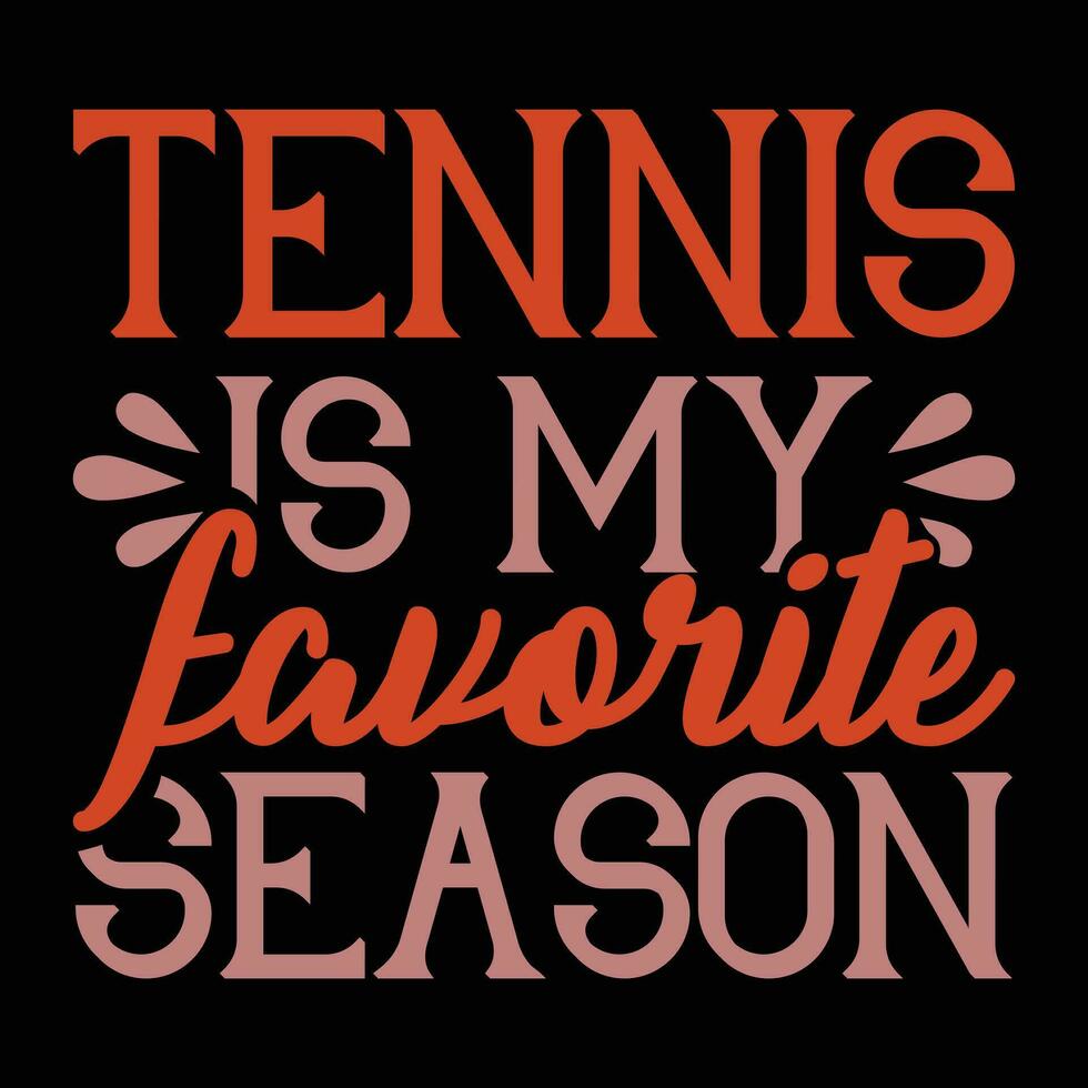 Tennis  t-shirt design file vector