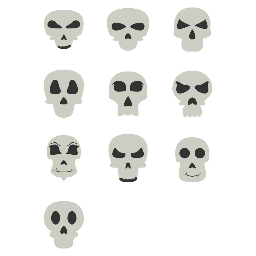 Skull Design. Easy To Edit. EPS 10 vector
