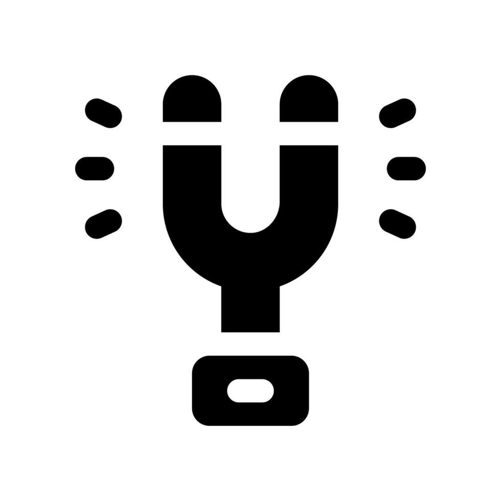 tuning fork icon. vector icon for your website, mobile, presentation, and logo design.