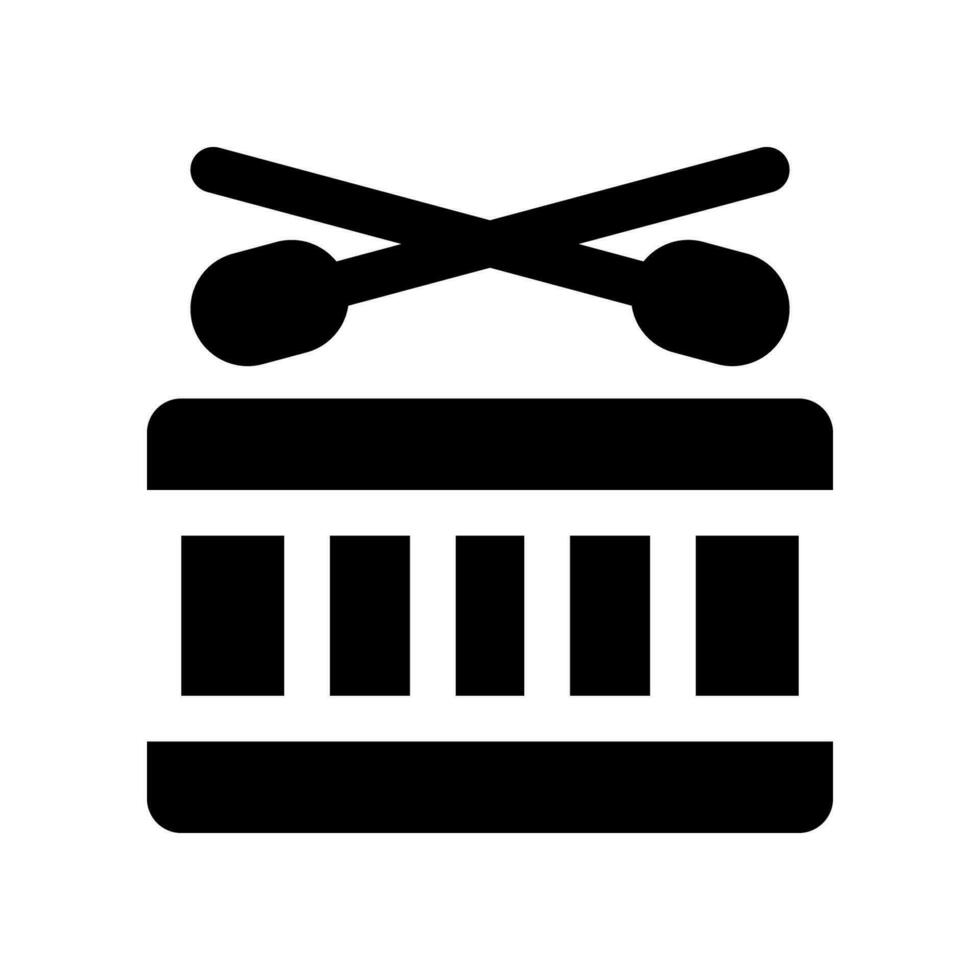 drum icon. vector icon for your website, mobile, presentation, and logo design.