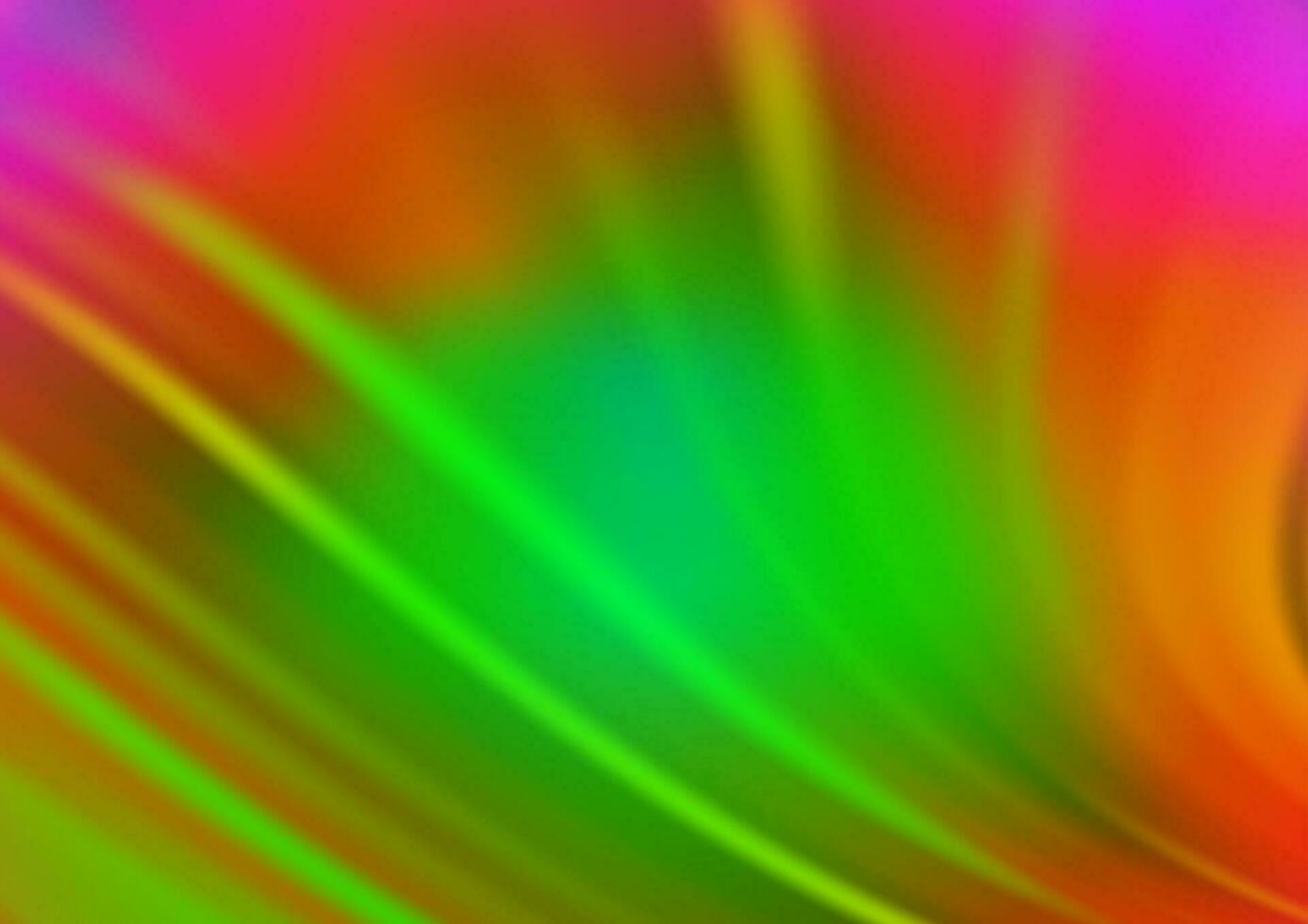 luz multicolor, plantilla abstracta de vector de arco iris.