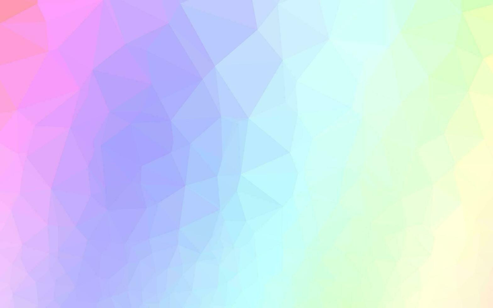 Light Multicolor, Rainbow vector abstract mosaic pattern.
