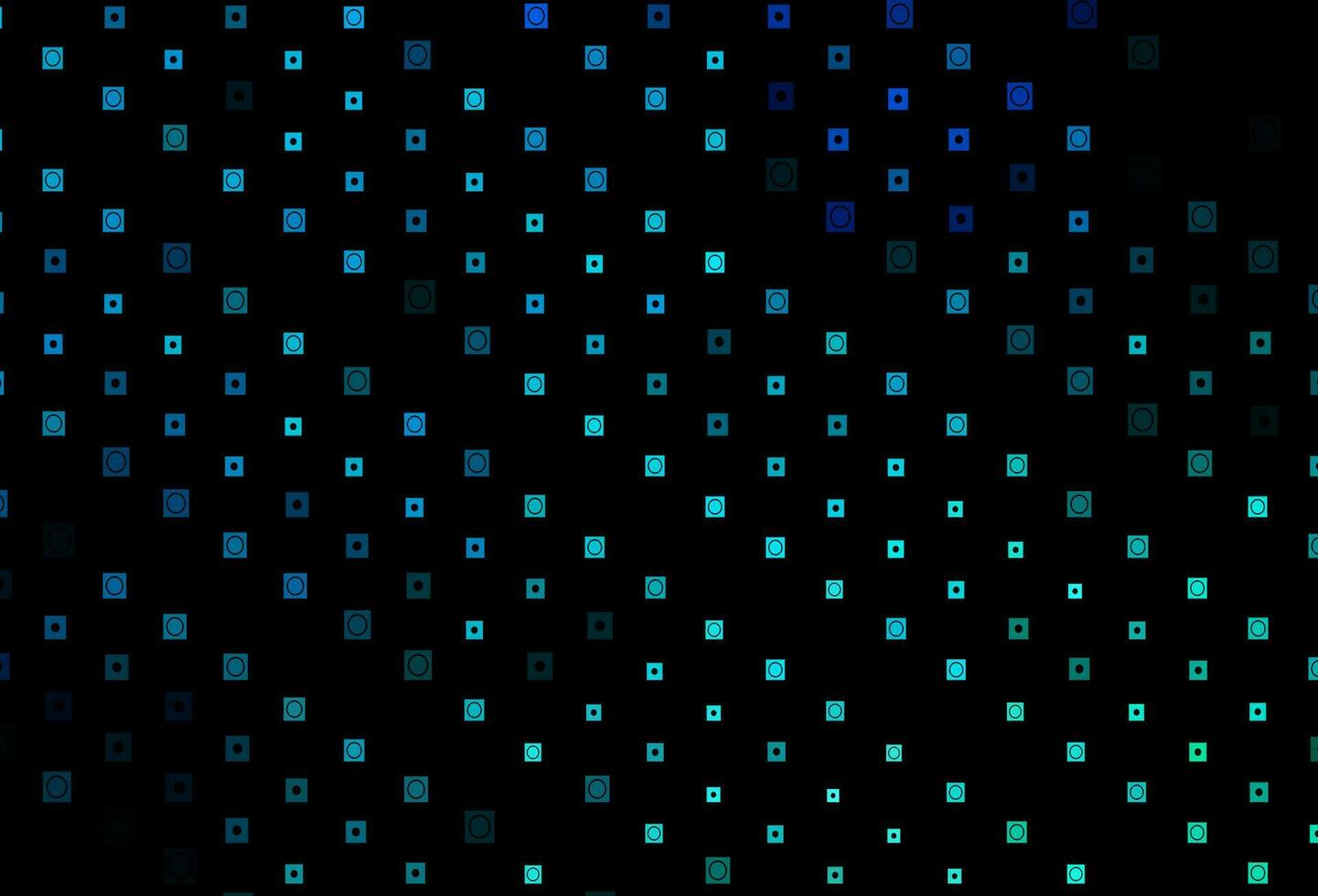 Dark Blue, Green vector template with circles, rectangles.