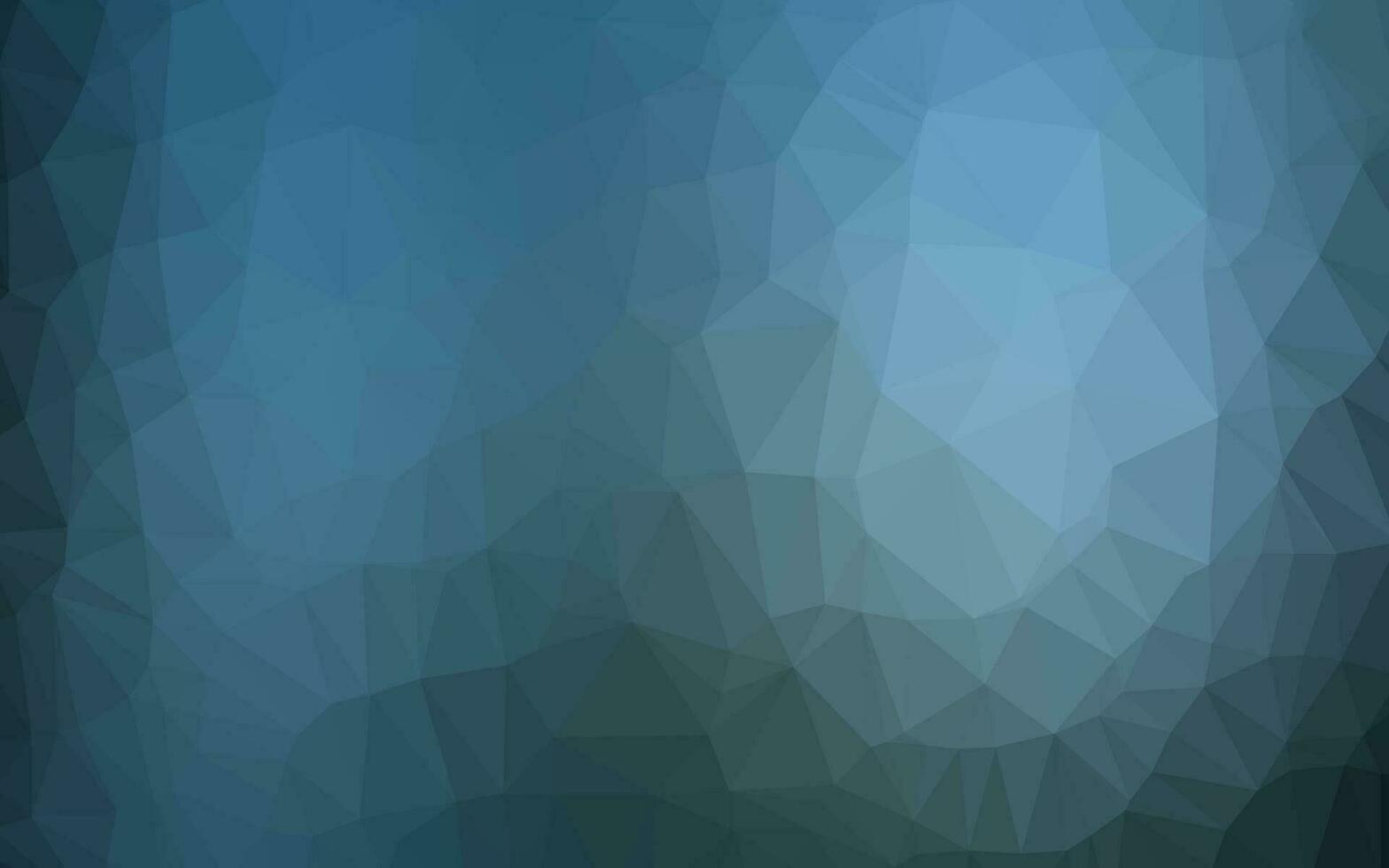 Light BLUE vector shining triangular background.