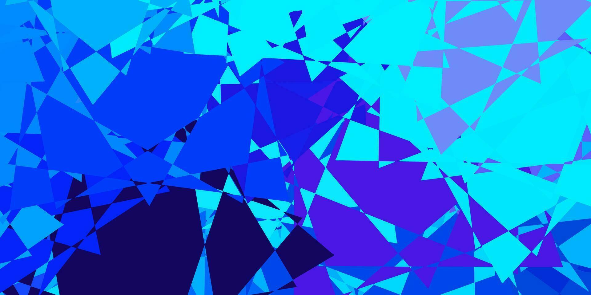 Dark Pink, Blue vector backdrop with triangles, lines.