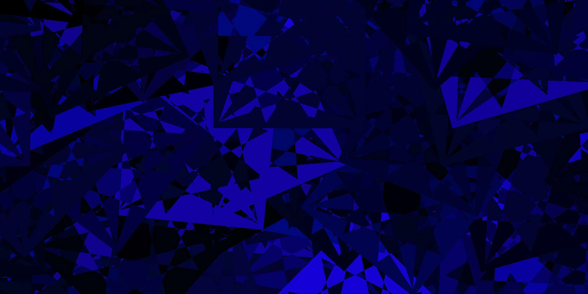 Light Pink, Blue vector pattern with polygonal shapes.