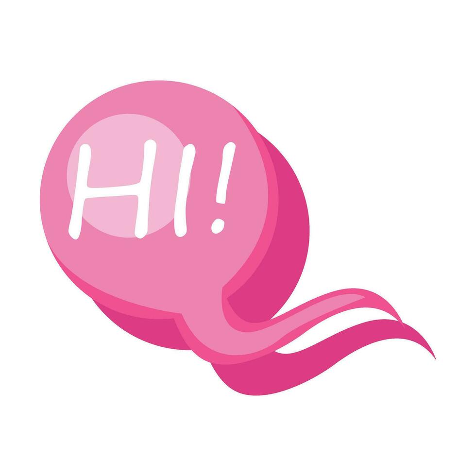Bubble Chat Cartoon vector