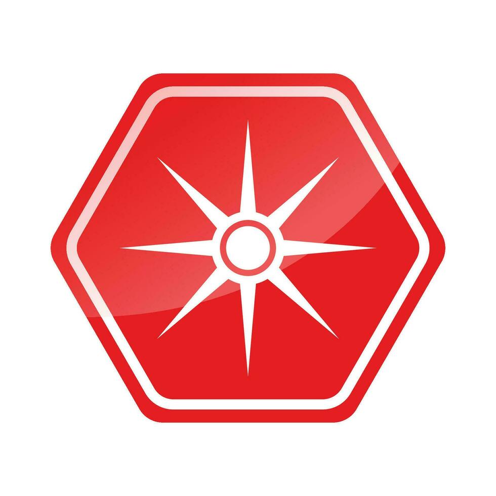 Warning Sign Element vector