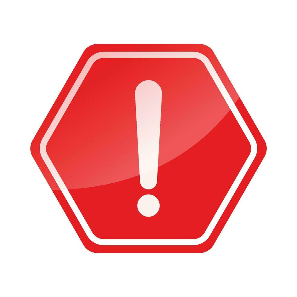 Warning Sign Element vector